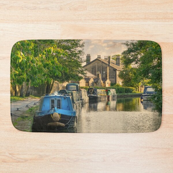 Item preview, Evening on Skipton Canal designed and sold by Alisonchambers2.