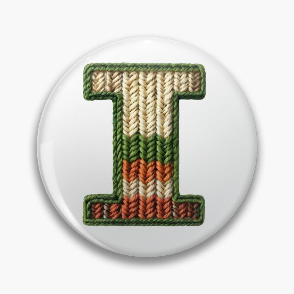 Item preview, I monogram waffle stitch designed and sold by Monascreativeempire.