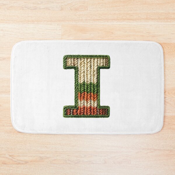 Item preview, I monogram waffle stitch designed and sold by Monascreativeempire.