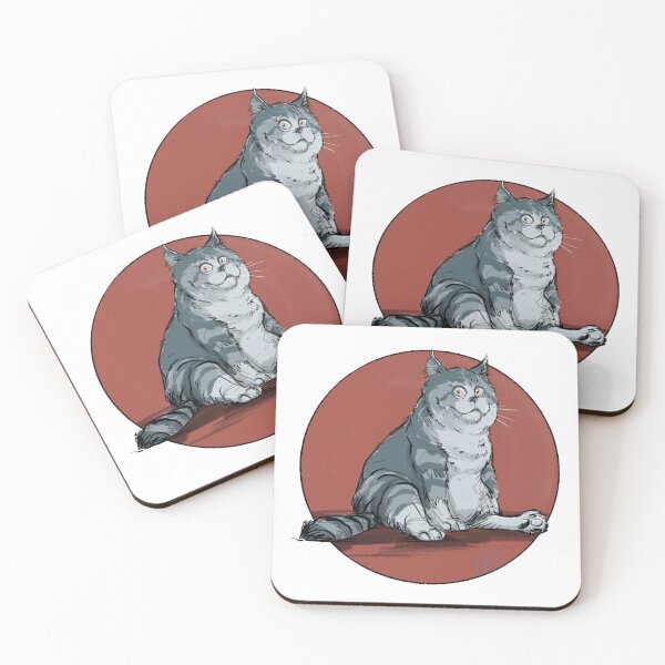 Item preview, Big cat sitting and questioning designed and sold by Robo49250.
