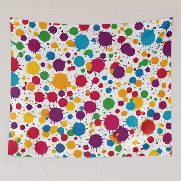 Item preview, Joyous Carnival Splatter Celebration Pattern 4 designed and sold by Tom-Johnson.
