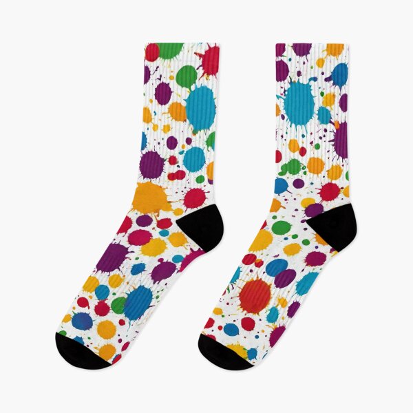 Item preview, Joyous Carnival Splatter Celebration Pattern 4 designed and sold by Tom-Johnson.