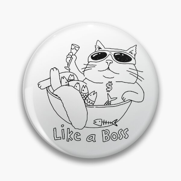 Item preview, Like a Boss designed and sold by Quilimo Studio.