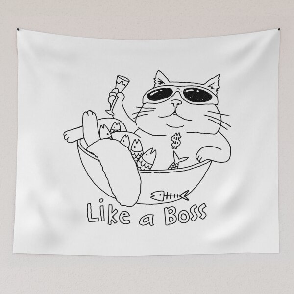 Item preview, Like a Boss designed and sold by Quilimo Studio.