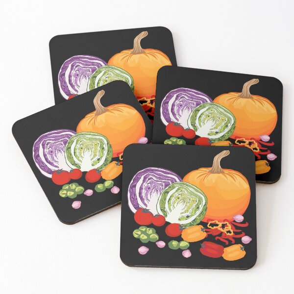 Item preview, Colorful Fresh Vegetable Hand-Drawn Art Design designed and sold by Koirojsa-nga.