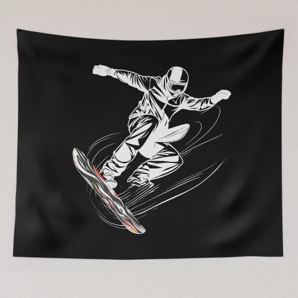 Item preview, Winter Sport: Snowboard, colored board 3 for dark T-shirts designed and sold by IrgumS.