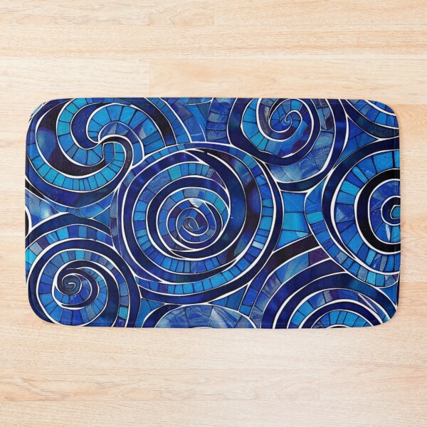 Item preview, New Zealand Māori Paua Pattern Koru Design 271 designed and sold by GrinGalore.
