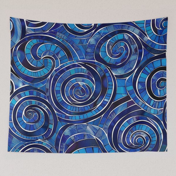 Item preview, New Zealand Māori Paua Pattern Koru Design 271 designed and sold by GrinGalore.