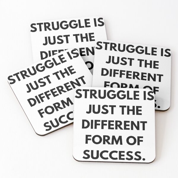 Item preview, The Struggle is Success in Disguise designed and sold by HustleLover.