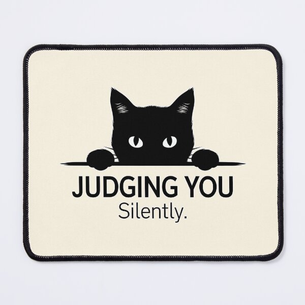 Item preview, Judging You Silently Cat designed and sold by Dream-Fab.