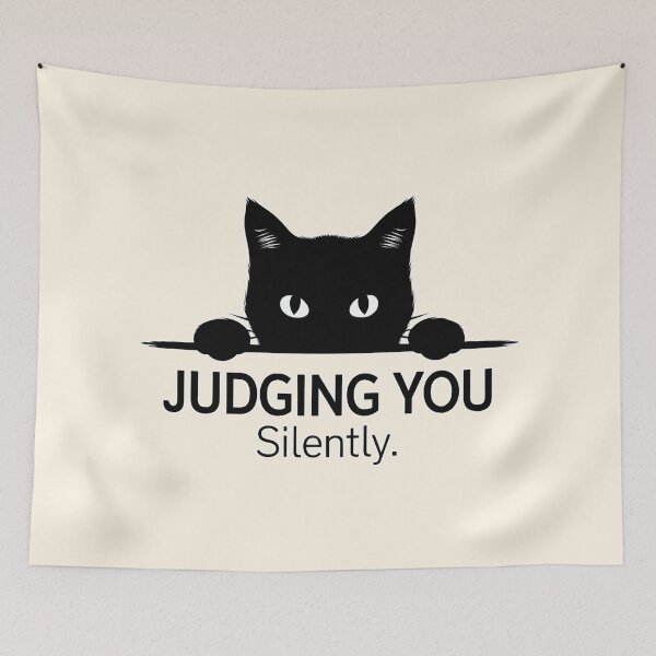 Item preview, Judging You Silently Cat designed and sold by Dream-Fab.