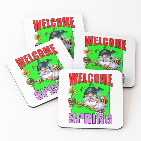 Item preview, Welcome Spring designed and sold by Smart Aleck Art.