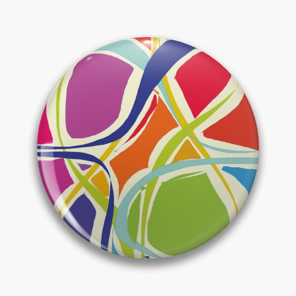 Item preview, Cubism rounded - multicoloured oval candy designed and sold by JoseYeste.