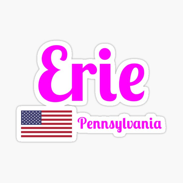Item preview, Erie Pennsylvania - Stylish Prints, designed and sold by Fleetwood1994.