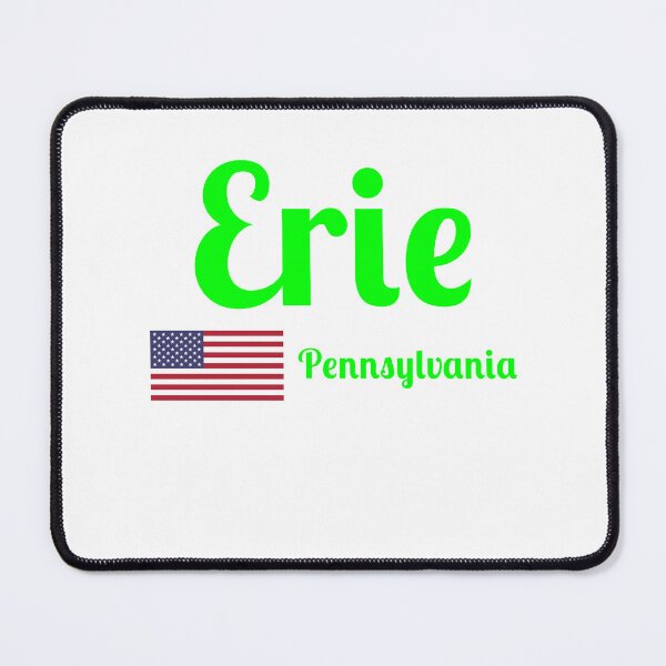 Item preview, Erie Pennsylvania - Stylish Prints, designed and sold by Fleetwood1994.