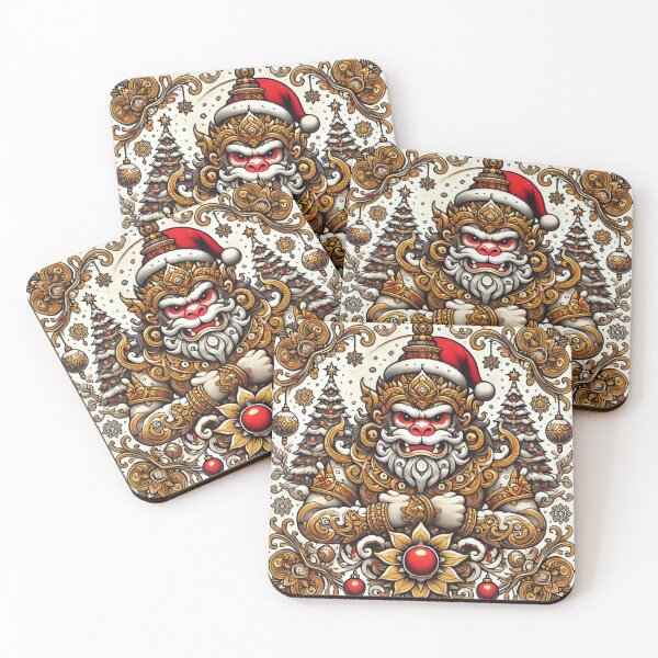 Item preview, Thai-patterned Hanuman Monkey, Christmas Theme designed and sold by Kts20.