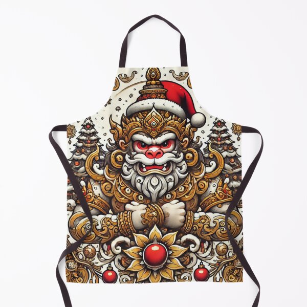 Item preview, Thai-patterned Hanuman Monkey, Christmas Theme designed and sold by Kts20.