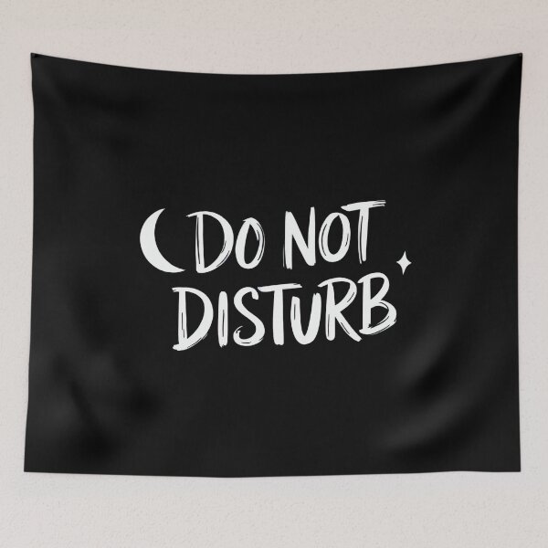 Item preview, Do Not Disturb Moon and Stars designed and sold by Dream-Fab.