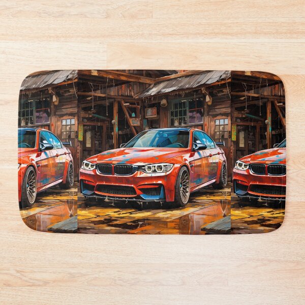 Item preview, Custom Sports SedanIn Rustic Wooden Workshop designed and sold by RevUpDesign.
