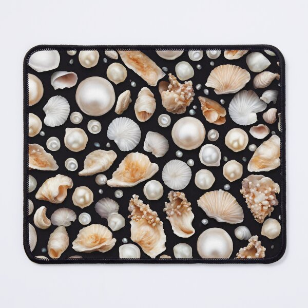 Item preview, Pearl-studded Seashell Patterns 4 designed and sold by Tom-Johnson.