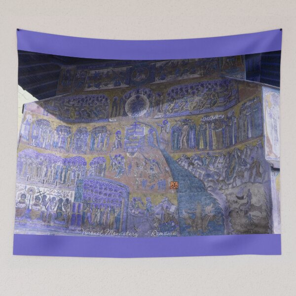Item preview,  "Voronet Church Romania - Heaven and Hell" Photography by Alice CCI designed and sold by VanyssaGraphics.