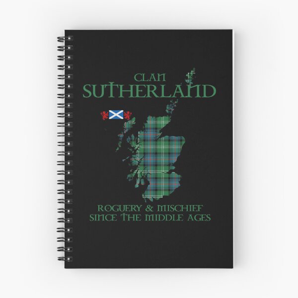 Item preview, Clan Sutherland tartan Scotland map Saltire flag and lion rampant scottish designed and sold by Clan1093.