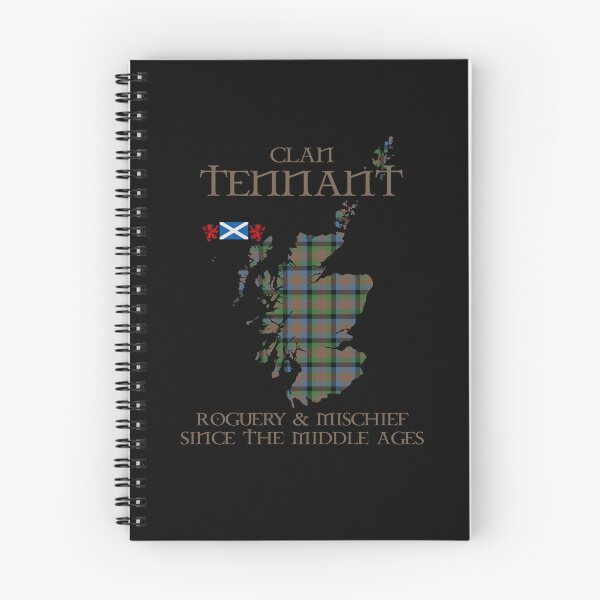 Item preview, Clan Tennant tartan Scotland map Saltire flag and lion rampant scottish designed and sold by Clan1093.