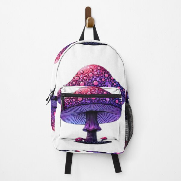Item preview, Magical hallucinogenic mushroom in shades of purple and pink. designed and sold by Vetagio.