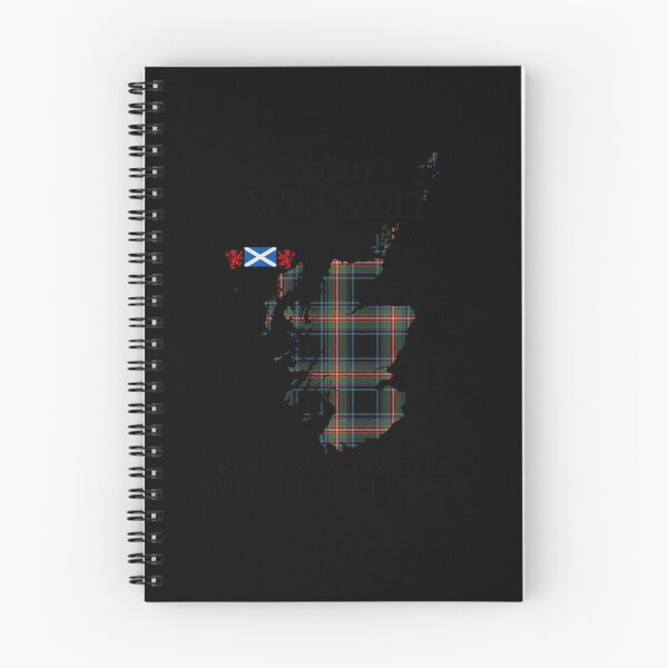 Item preview, Clan Watson tartan Scotland map Saltire flag and lion rampant scottish designed and sold by Clan1093.