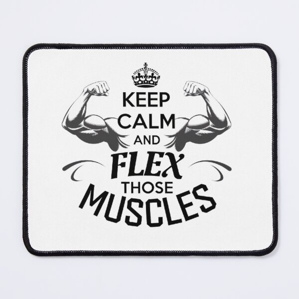 Item preview, Keep Calm, and flex those muscles designed and sold by BugiDesignArt.