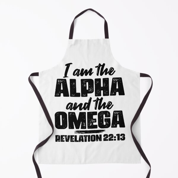 Item preview, Revelation 22:13 I Am The Alpha And The Omega designed and sold by plushism.