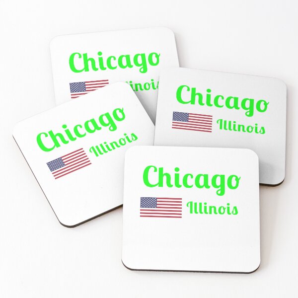 Item preview, Chicago Illinois - Stylish Prints, designed and sold by Fleetwood1994.