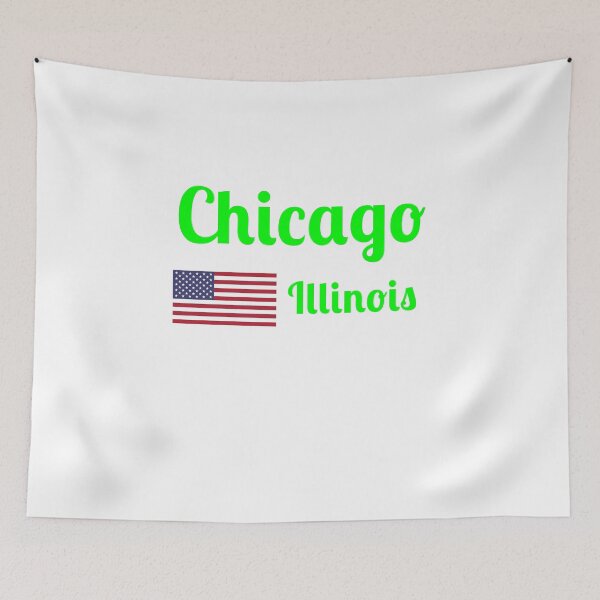 Item preview, Chicago Illinois - Stylish Prints, designed and sold by Fleetwood1994.