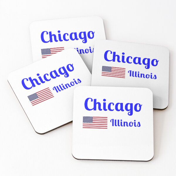 Item preview, Chicago Illinois - Stylish Prints, designed and sold by Fleetwood1994.