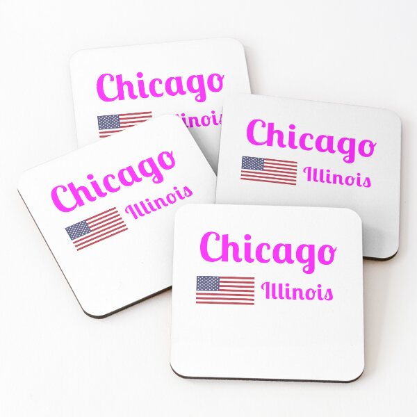 Item preview, Chicago Illinois - Stylish Prints, designed and sold by Fleetwood1994.
