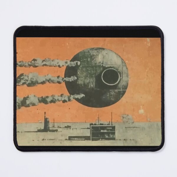 Item preview, Industrial Horizon Under A Looming Orb designed and sold by landletsy.