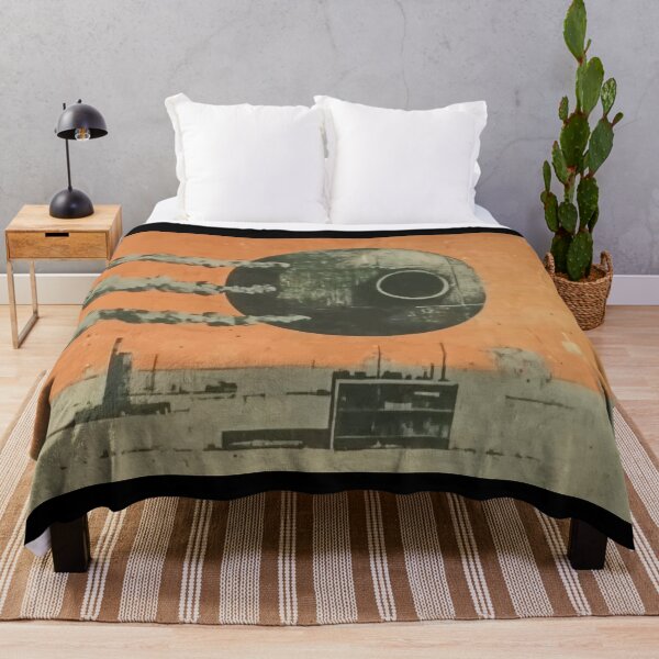 Item preview, Industrial Horizon Under A Looming Orb designed and sold by landletsy.