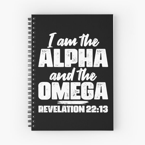 Item preview, Revelation 22:13 I Am The Alpha And The Omega designed and sold by plushism.