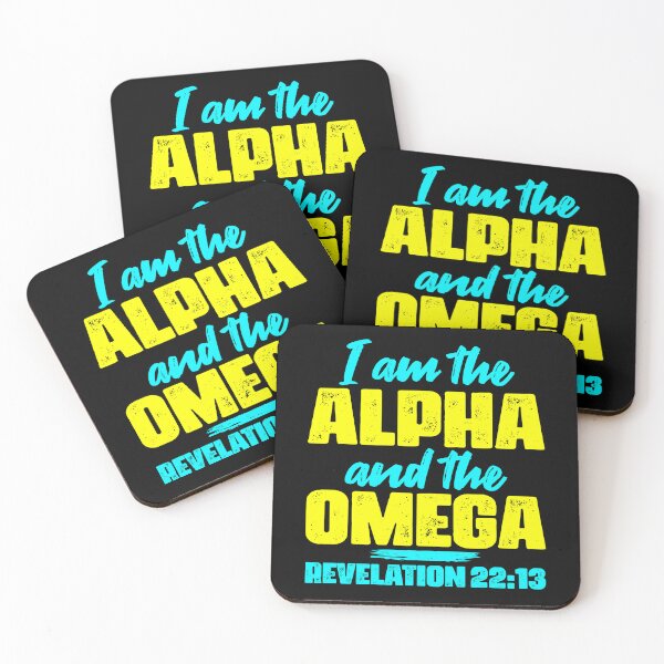 Item preview, Revelation 22:13 I Am The Alpha And The Omega designed and sold by plushism.