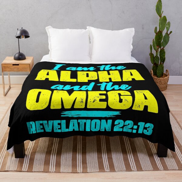 Artikelvorschau, Offenbarung 22:13 Ich bin das Alpha und das Omega entworfen und verkauft von plushism.