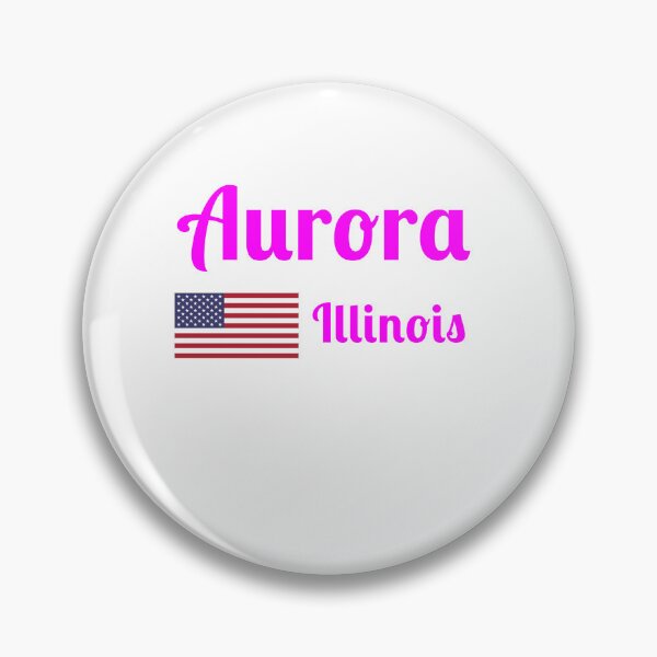 Artikelvorschau, Aurora Illinois - Stilvolle Drucke, entworfen und verkauft von Fleetwood1994.