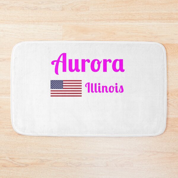 Item preview, Aurora Illinois - Stylish Prints, designed and sold by Fleetwood1994.