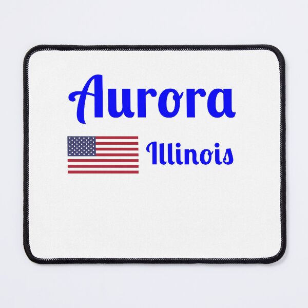 Item preview, Aurora Illinois - Stylish Prints, designed and sold by Fleetwood1994.