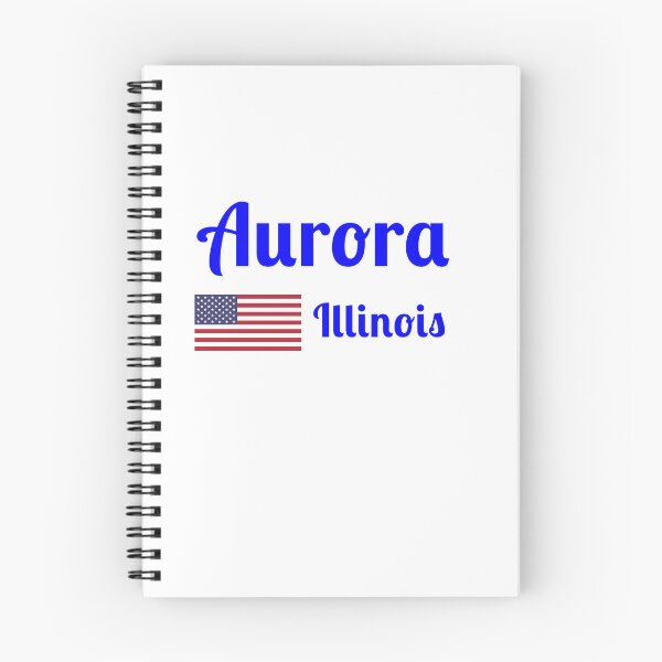 Item preview, Aurora Illinois - Stylish Prints, designed and sold by Fleetwood1994.