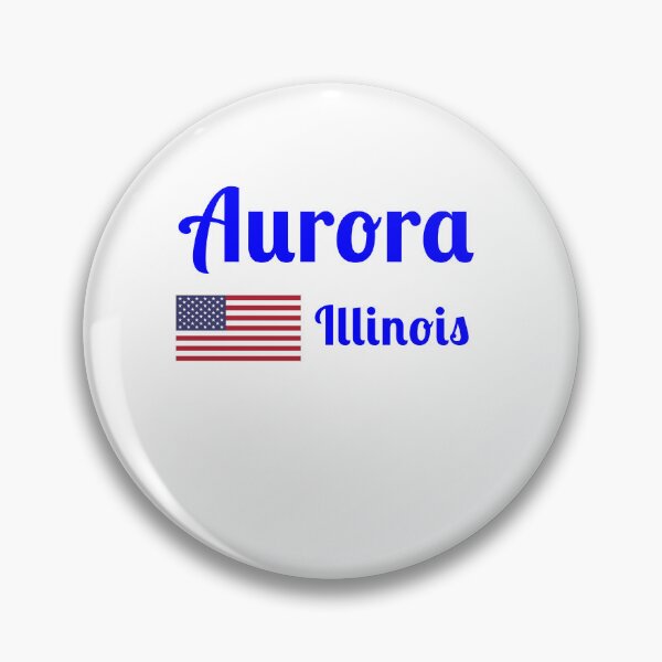 Artikelvorschau, Aurora Illinois - Stilvolle Drucke, entworfen und verkauft von Fleetwood1994.