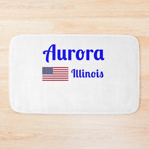 Item preview, Aurora Illinois - Stylish Prints, designed and sold by Fleetwood1994.