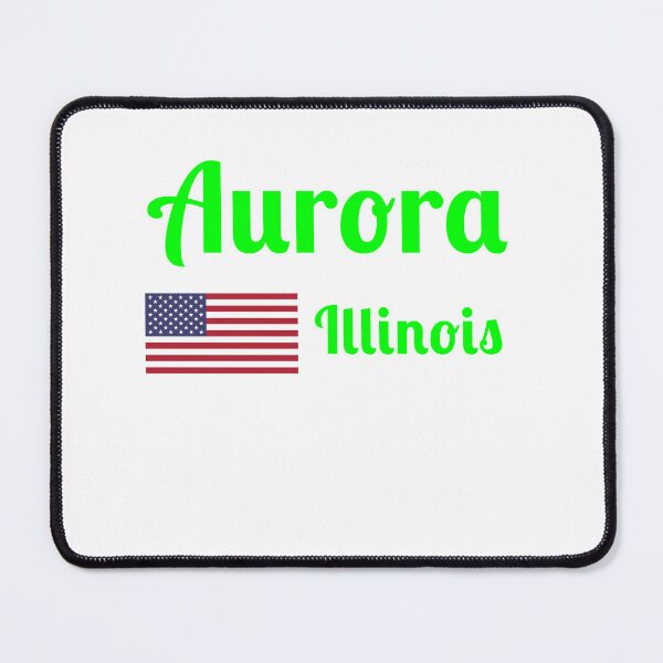 Item preview, Aurora Illinois - Stylish Prints, designed and sold by Fleetwood1994.