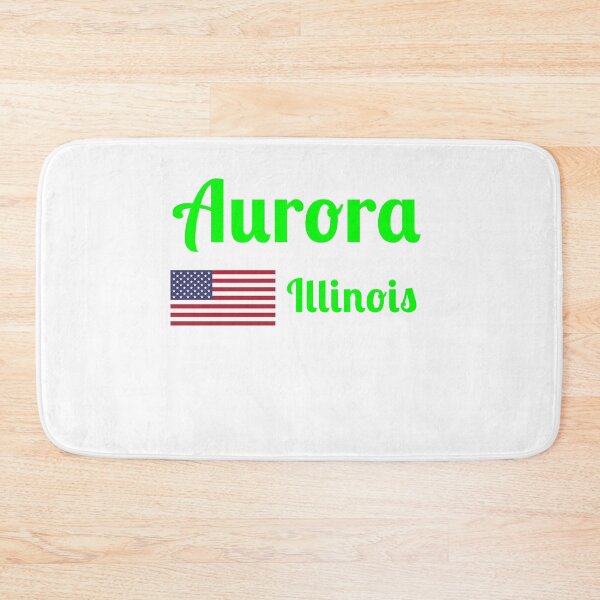 Item preview, Aurora Illinois - Stylish Prints, designed and sold by Fleetwood1994.