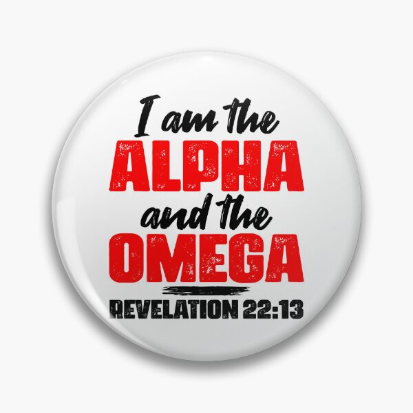 Artikelvorschau, Offenbarung 22:13 Ich bin das Alpha und das Omega entworfen und verkauft von plushism.