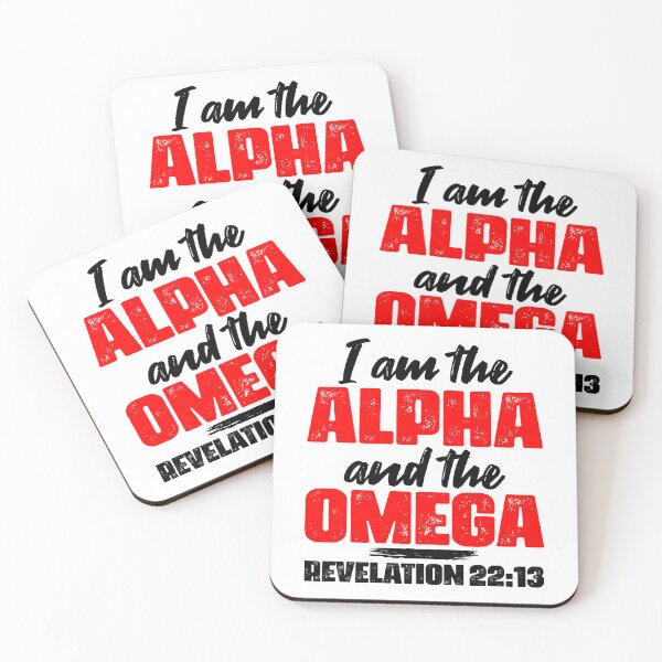 Item preview, Revelation 22:13 I Am The Alpha And The Omega designed and sold by plushism.